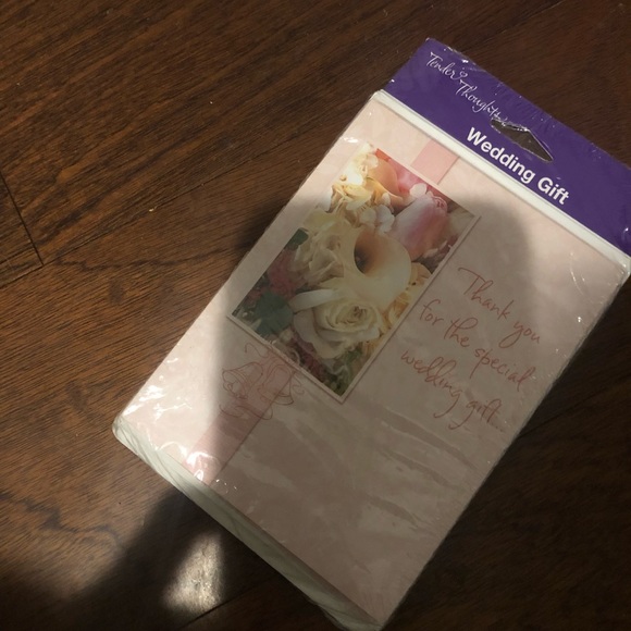 🆕 Thank u for wedding gift note cards - Picture 2 of 3